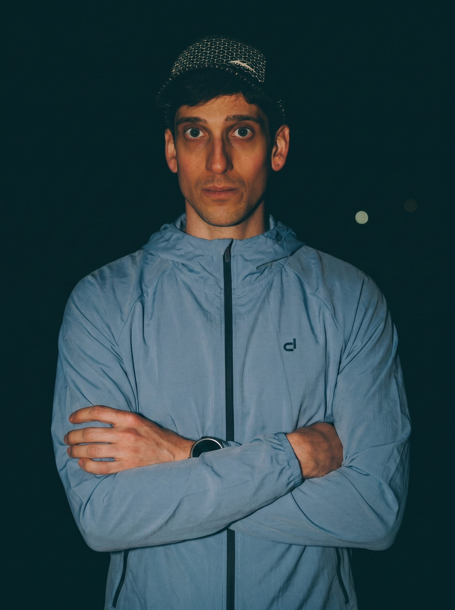 Devtrek Full Zipper Hooded Jacket (Blue)