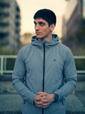 Devtrek Full Zipper Hooded Jacket (Blue)